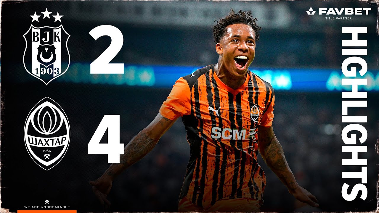 Шахтар вражає у Стамбулі: перемога 4:2 над Бешикташем у Лізі Європи ⚽