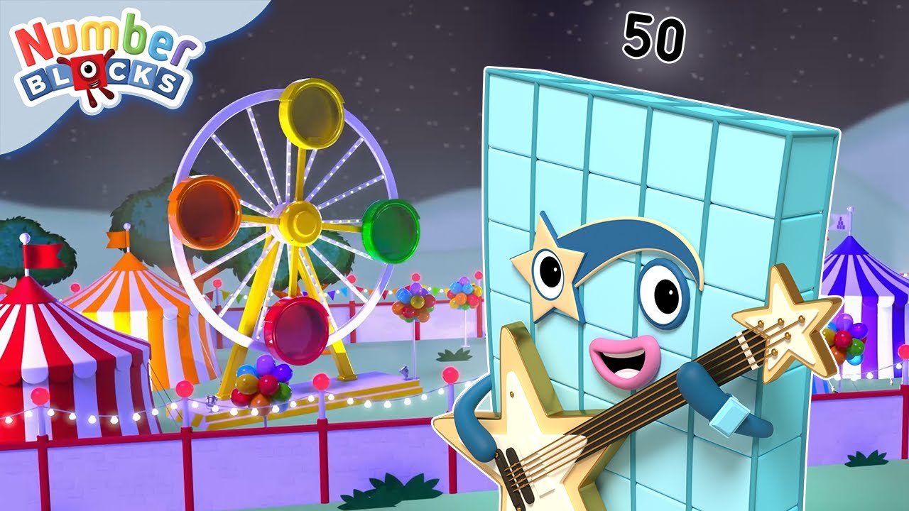 Aprenda Números com Numberblocks | 25 Minutos de Matemática Divertida para Crianças