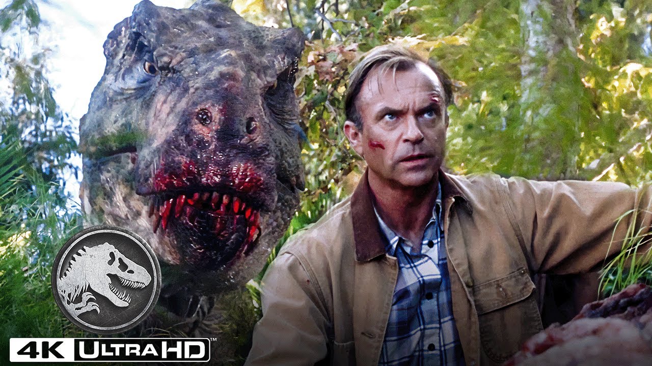 Jurassic Park III | The Spinosaurus Attacks The Plane