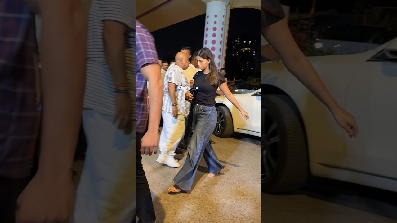 Suhana Khan Pays Emotional Last Respects at Boney Kapoor's House 🕊️