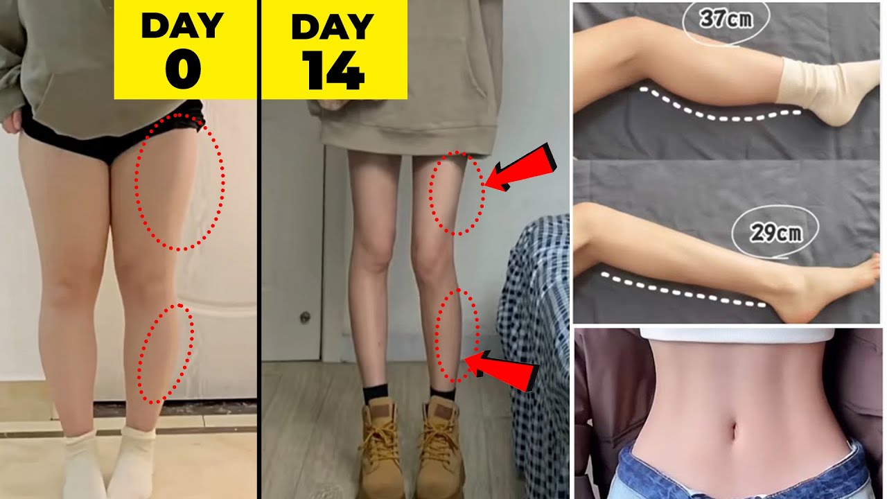Cách Thu Nhỏ Bắp Chân, Đùi & Bụng Hiệu Quả | Bí Quyết Tập Thon Gọn & Đẹp