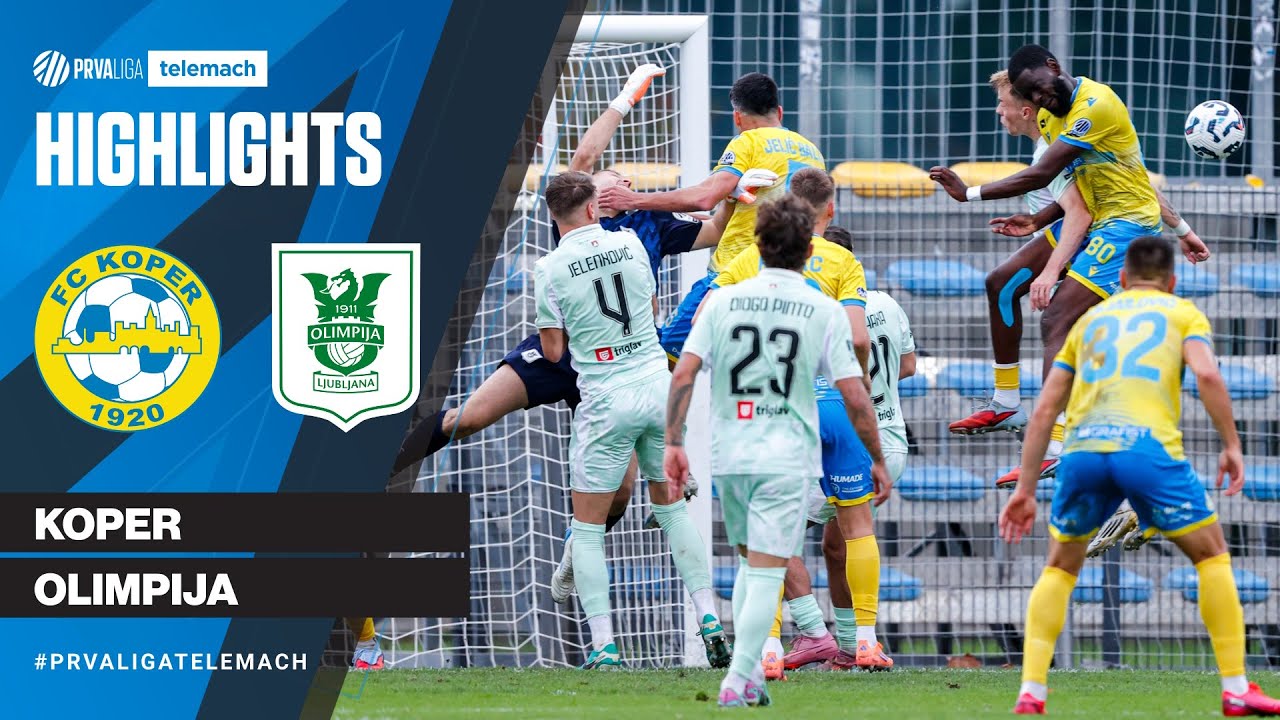 Koper 1-0 Olimpija | 14. krog 2025/26 #PrvaLigaTelemach