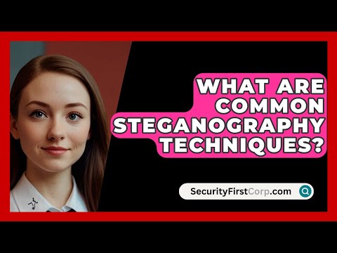 What Are Common Steganography Techniques? - SecurityFirstCorp.com
