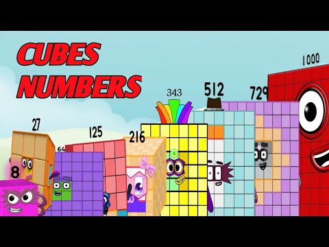 Numberblocks Cubes 1-12 | Educational Corner