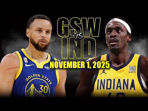 Golden State Warriors vs Indiana Pacers Full Game Highlights - November 1, 2025 | NBA Season