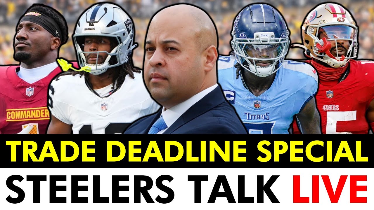 Steelers Talk LIVE: 2025 NFL Trade Deadline Special | Latest Steelers Trade News & Analysis