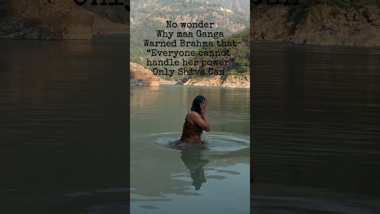 Ganga Snanam at Har Har Gange, Rishikesh 🕉️