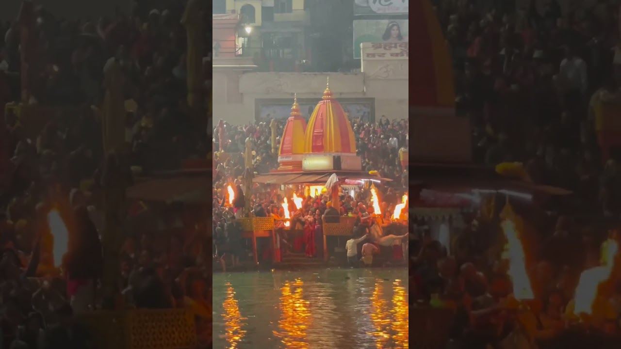 Ganga Aarti in Haridwar 🌊