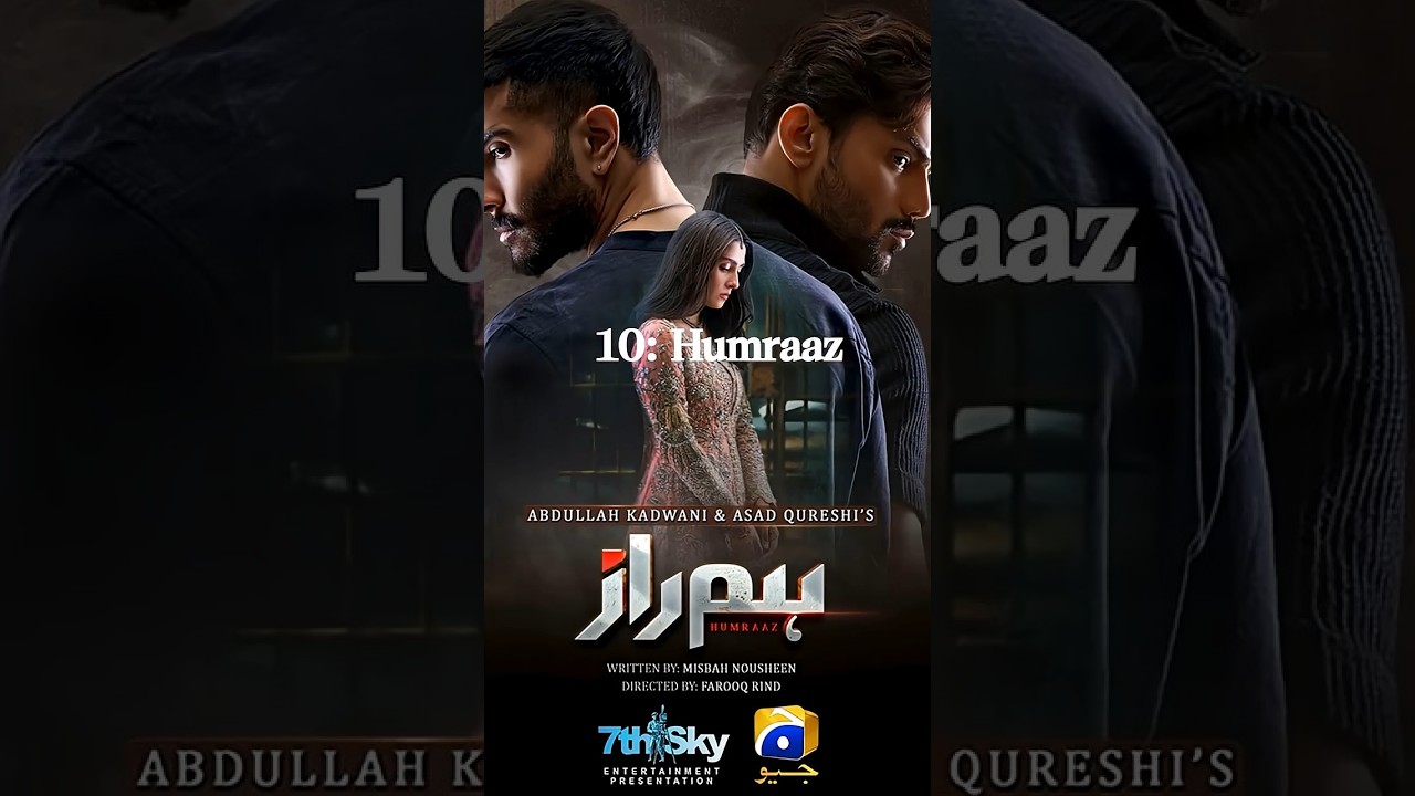 Top 10 Most Popular Zahid Ahmed Dramas