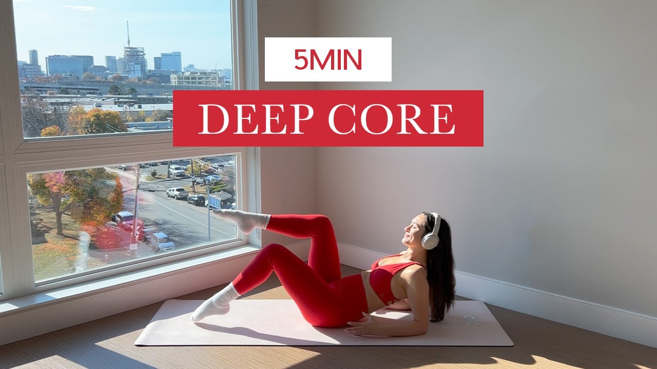 5-Min Deep Core & Ab Pilates for Beginners πͺ