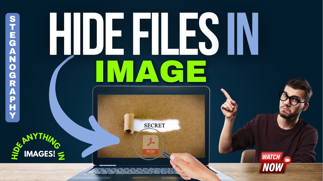 Securely Hide Sensitive Files Inside Other Files Using Command Prompt