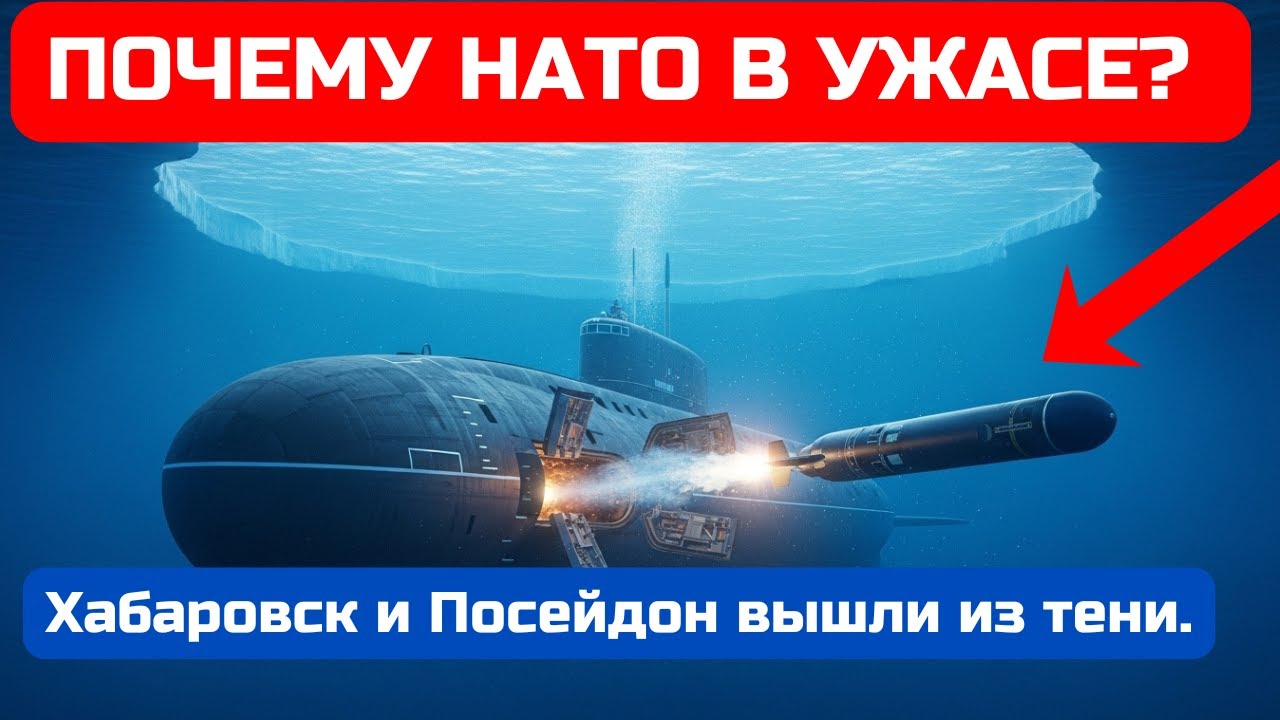 Почему НАТО в ужасе: «Хабаровск» и «Посейдон» раскрыты 🚢
