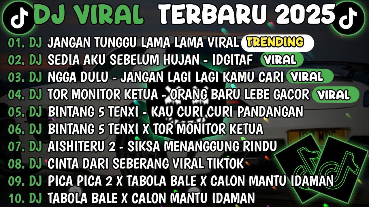 DJ TIKTOK TERBARU 2025🎵DJ JANGAN TUNGGU LAMA LAMA🎵DJ IDGITAF - SEDIA AKU SEBELUM HUJAN