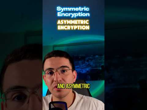 What is the difference between Symmetric and asymmetric encryption?