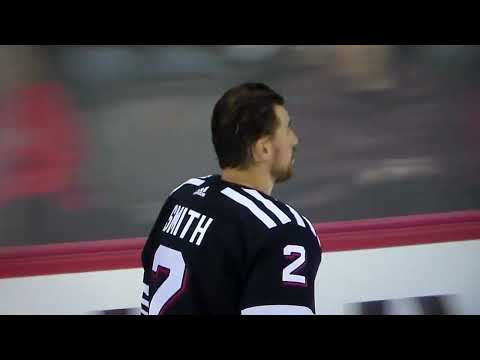 NHL hockey fight - Brendan Smith(Devils) vs. Max Comtois(Ducks)