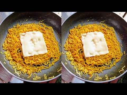 Cheese Maggi Recipe|Plain Masala Cheese Maggi..☺️❤️#odisha #shorts
