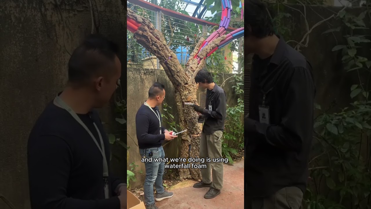 Create a Realistic Fake Tree Using Pool Noodles 🌳