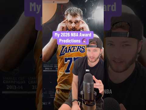 My 2026 NBA Award Predictions π