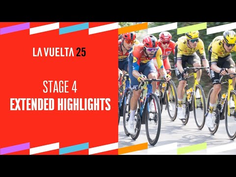 Extended Highlights - Stage 4 - La Vuelta 2025
