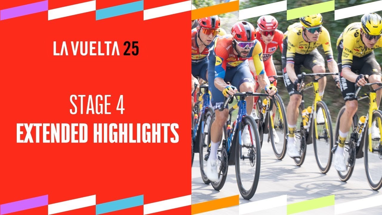 La Vuelta 2025 Stage 4 Highlights π΄ββοΈ | Watch the Exciting Moments
