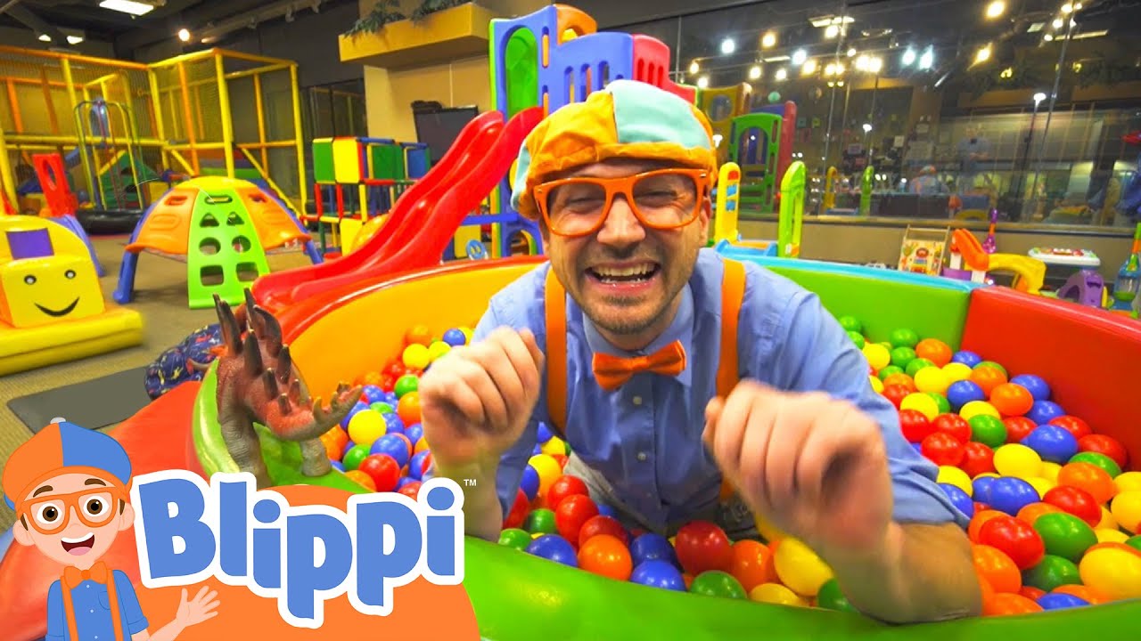 Blippi's Fun Learning Adventure at Kinderland Indoor Playground 🧸