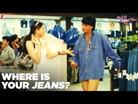 Where is your Jeans? | Comedy Scene | Dil To Pagal Hai | Shah Rukh Khan, Madhuri Dixit, Karisma