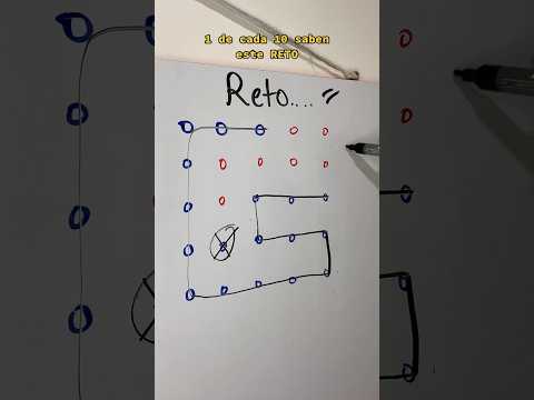 RETO lógico😱 NADIE lo LOGRA #matemáticas #parati #tendencia #viral #truco #reels #viral #imposible