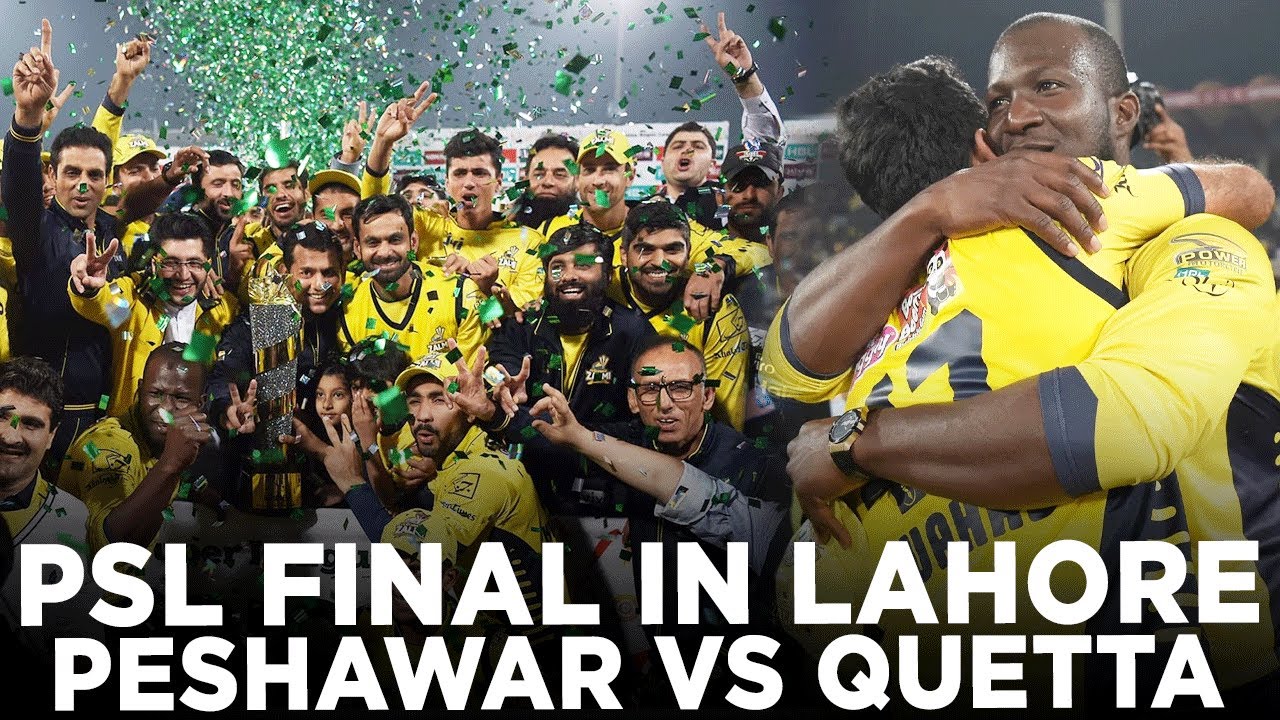 Epic HBL PSL Final 2017: Peshawar Zalmi vs Quetta Gladiators in Lahore 🏆