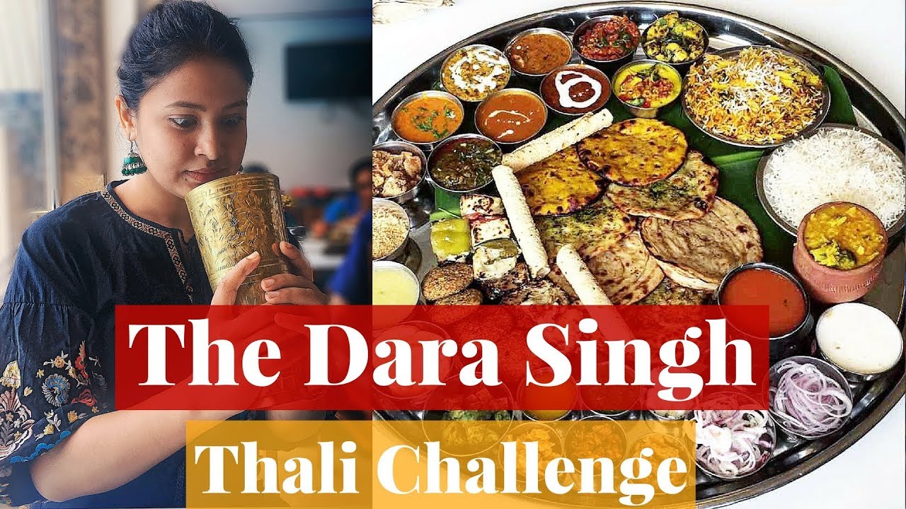 Dara Singh Thali Challenge 🍽️ | Mini Punjab by Captain Nick