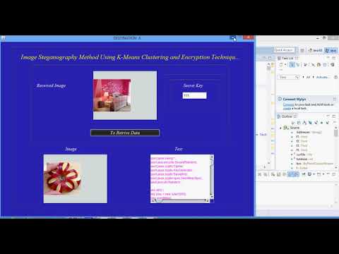 Image Steganography Method Using L Means Clustering and Encryption Technique in Java