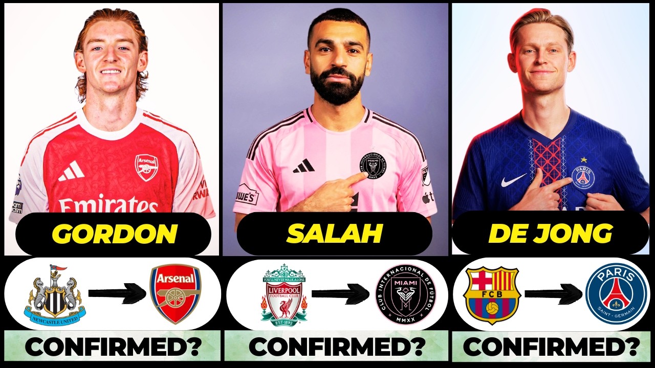Winter 2026 Transfer Updates: Salah, De Jong & More ⚽