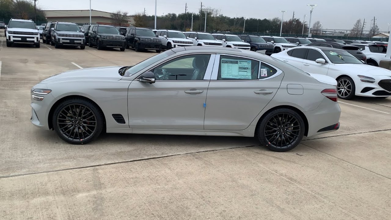 2026 Genesis G70 Prestige Graphite: New Interior Upgrade 🚗