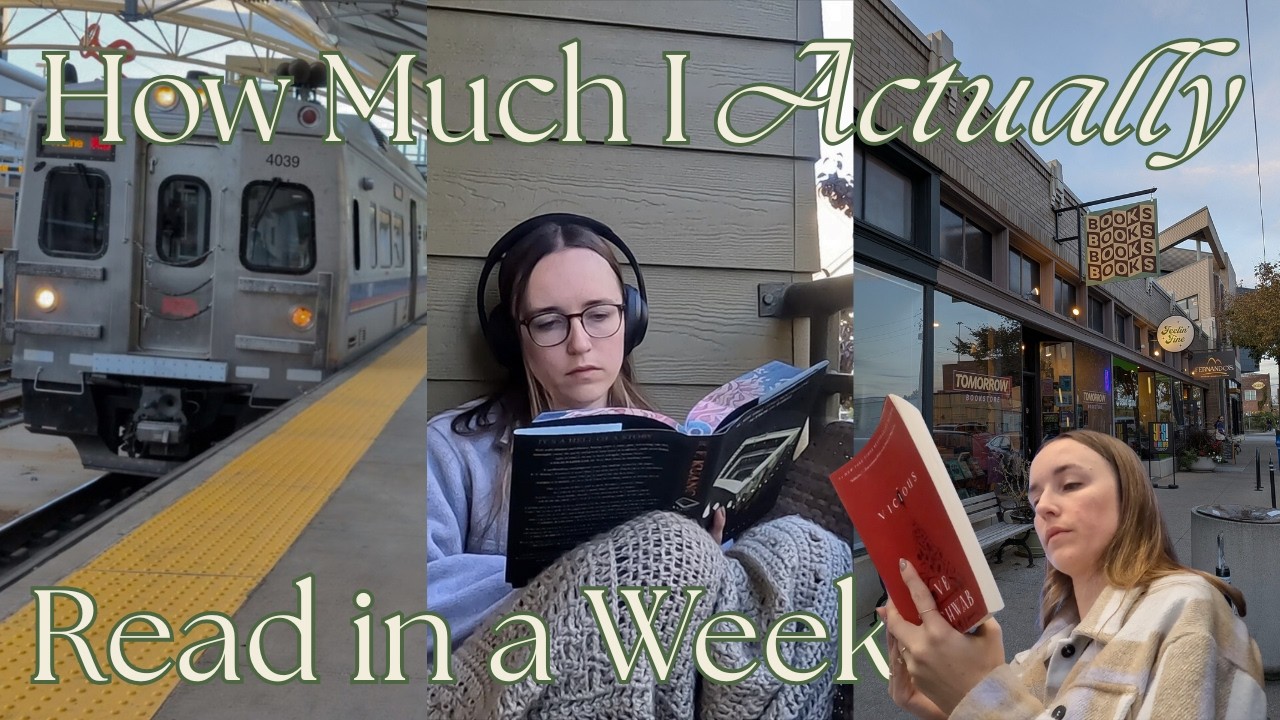 How Much I Actually Read in a Week as a Full-Time Woman in STEM