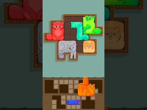 Puzzle Cats - Gameplay Walkthrough (iOS & Android) #shorts #games #funny