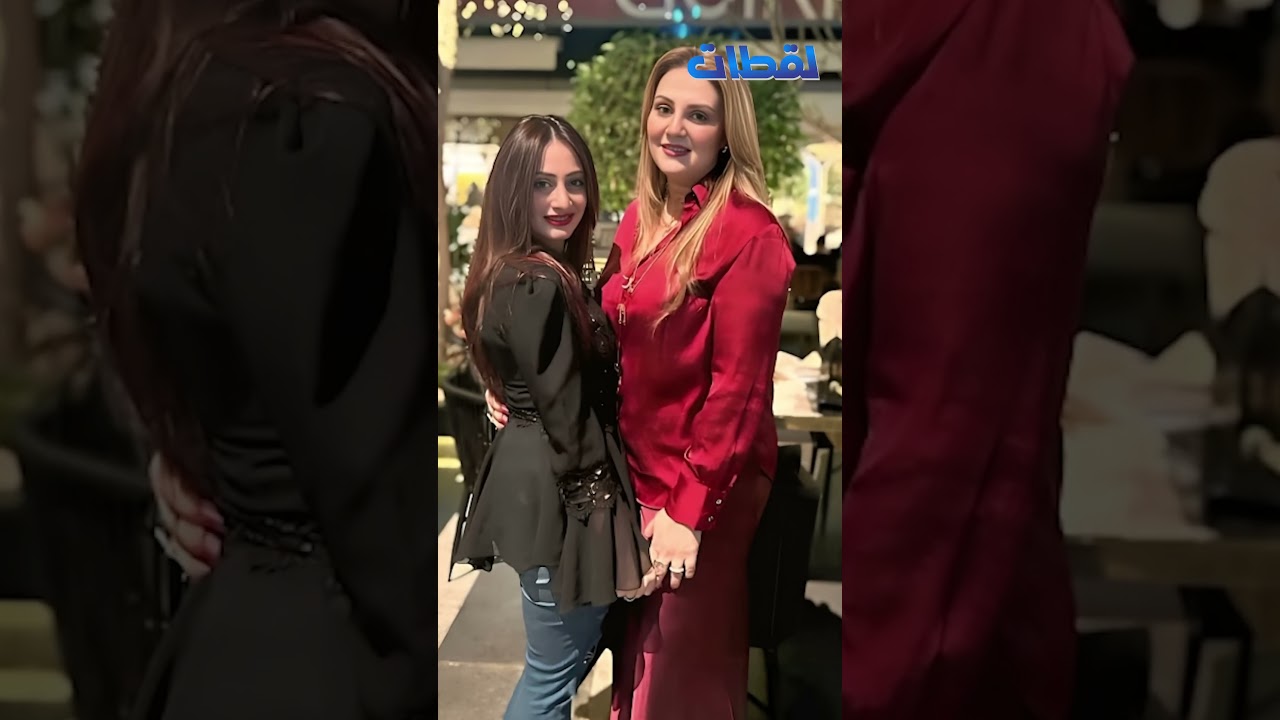 رانيا محمود ياسين تتألق في عيد ميلادها بالحرير الأحمر 🎉