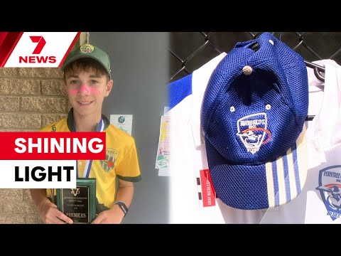 Outpouring of grief for a Melbourne teen fatally struck in the cricket nets | 7NEWS