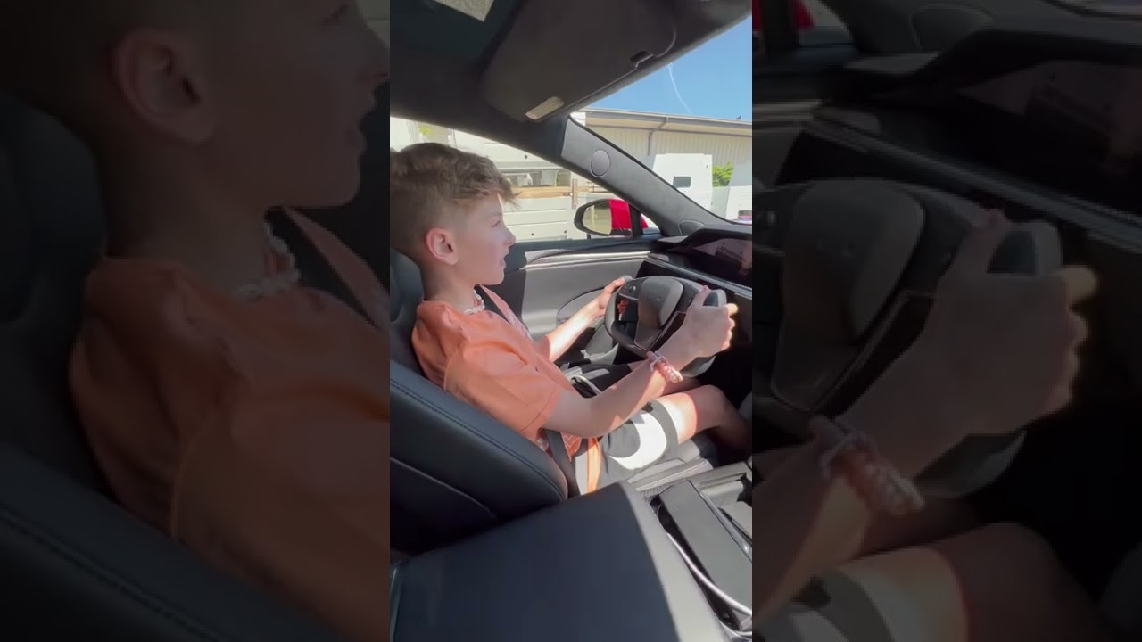 11-Year-Old Possibly First to Launch Tesla Model S Plaid 🚗