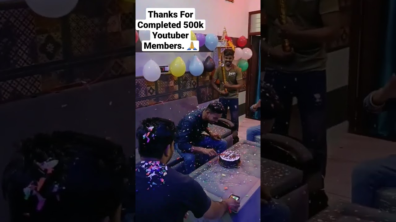 Thanks for 500K YouTube Members 🎉
