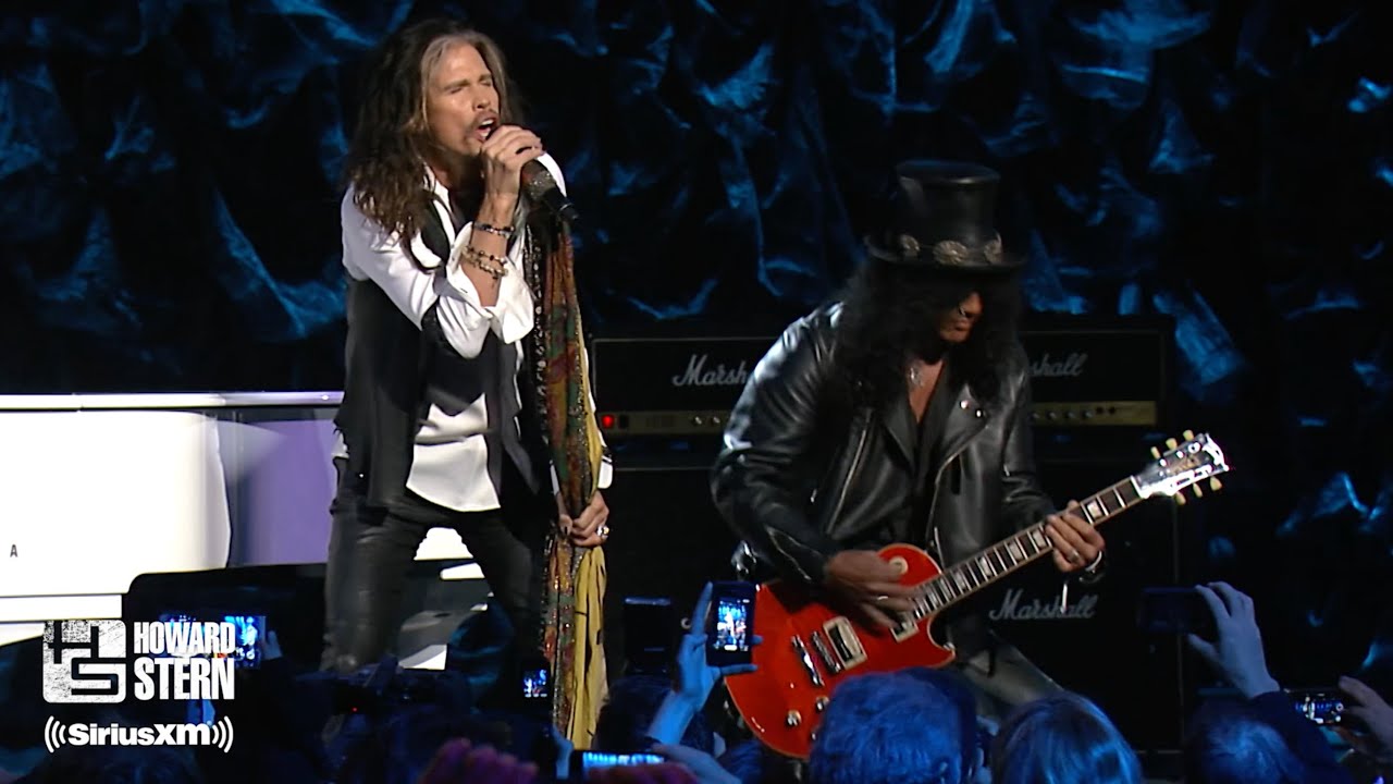 Steven Tyler, Slash & Train Perform ‘Dream On’ at Howard Stern’s 2014 Birthday Bash 🎤