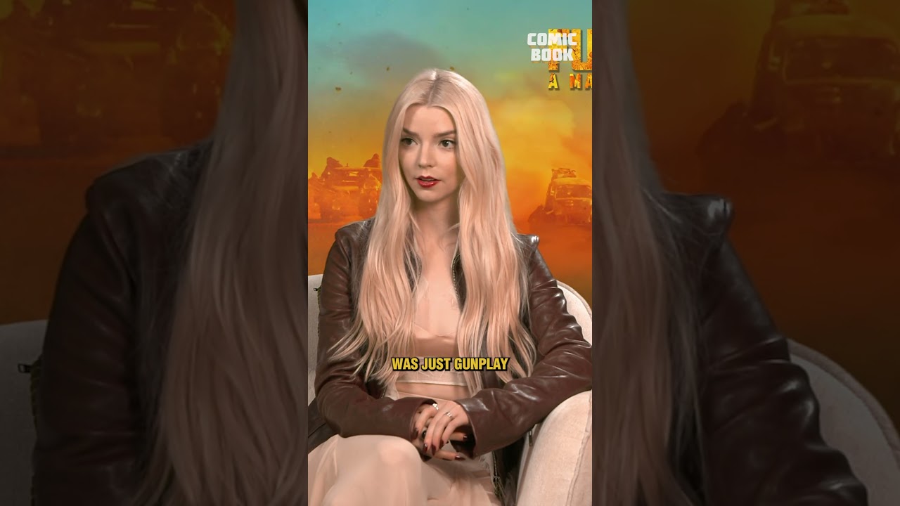 Anya Taylor-Joy Discusses Challenges of Portraying Furiosa's Metal Arm in Mad Max