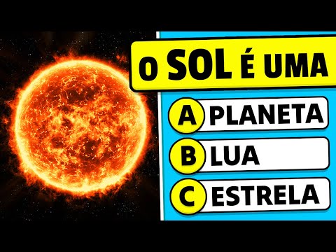 Quão bom é o seu CONHECIMENTO GERAL? 🧠✅🏆 Faça este quiz de 50 PERGUNTAS para descobrir!