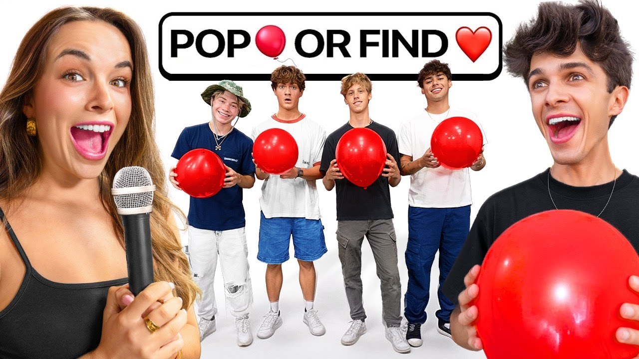 Pop the Balloon or Find Love? Guys Edition! π