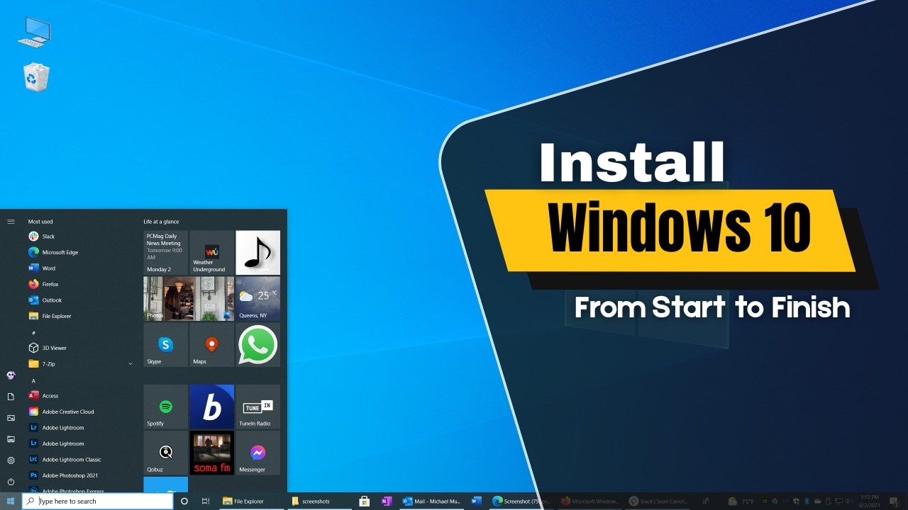 Guide to Installing Windows 10 in 2026 🖥️