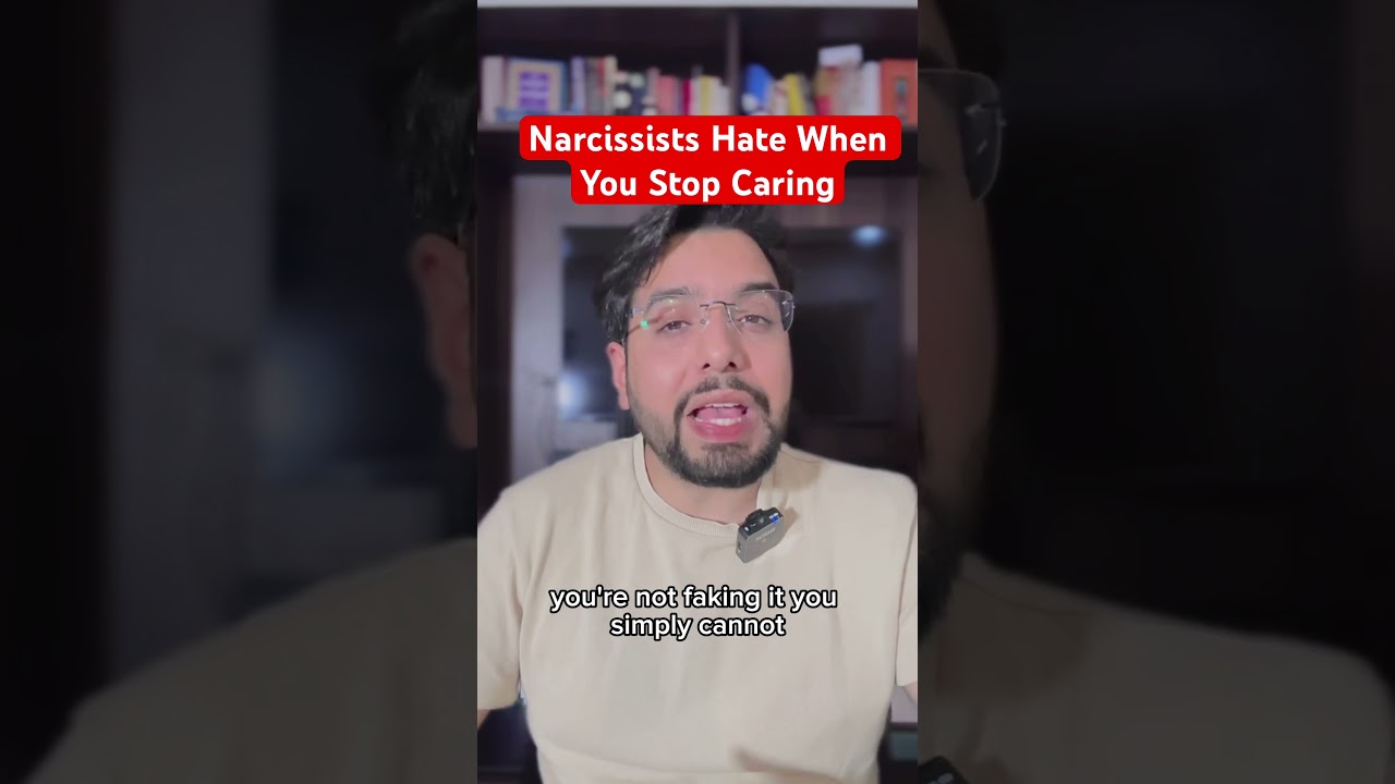 Narcissists Hate When You Stop Caring #narcissist