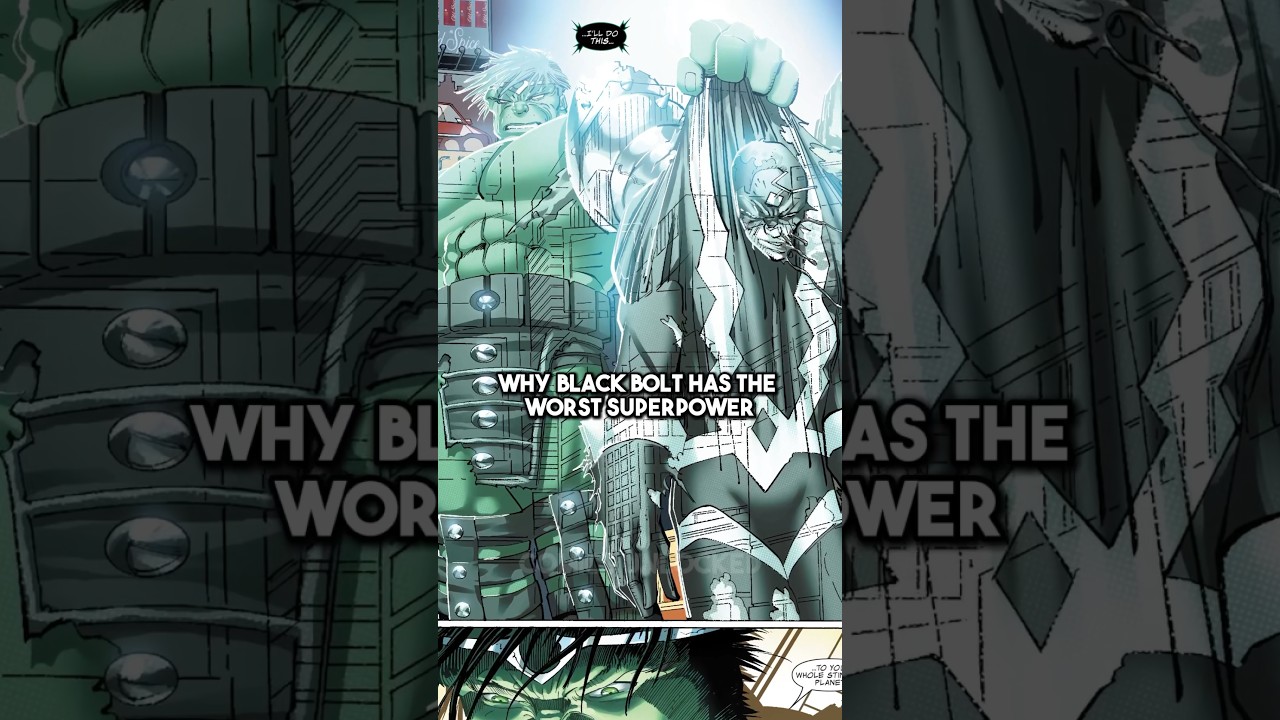 Black Bolt's Power: The Most Disappointing in Marvel? ⚡