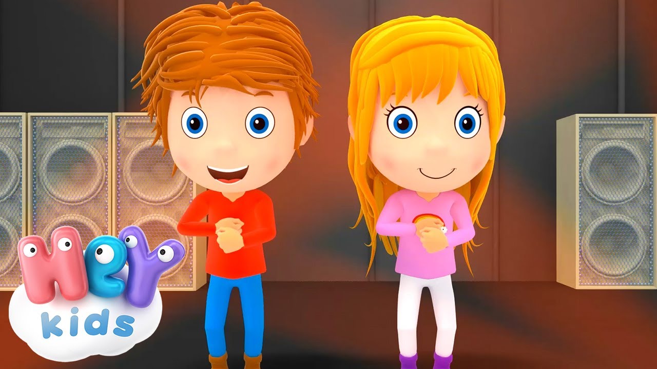 đŒ A Ram Sam Sam - Comptines Ă gestes pour bĂ©bĂ© đ | HeyKids | Animaj Kids
