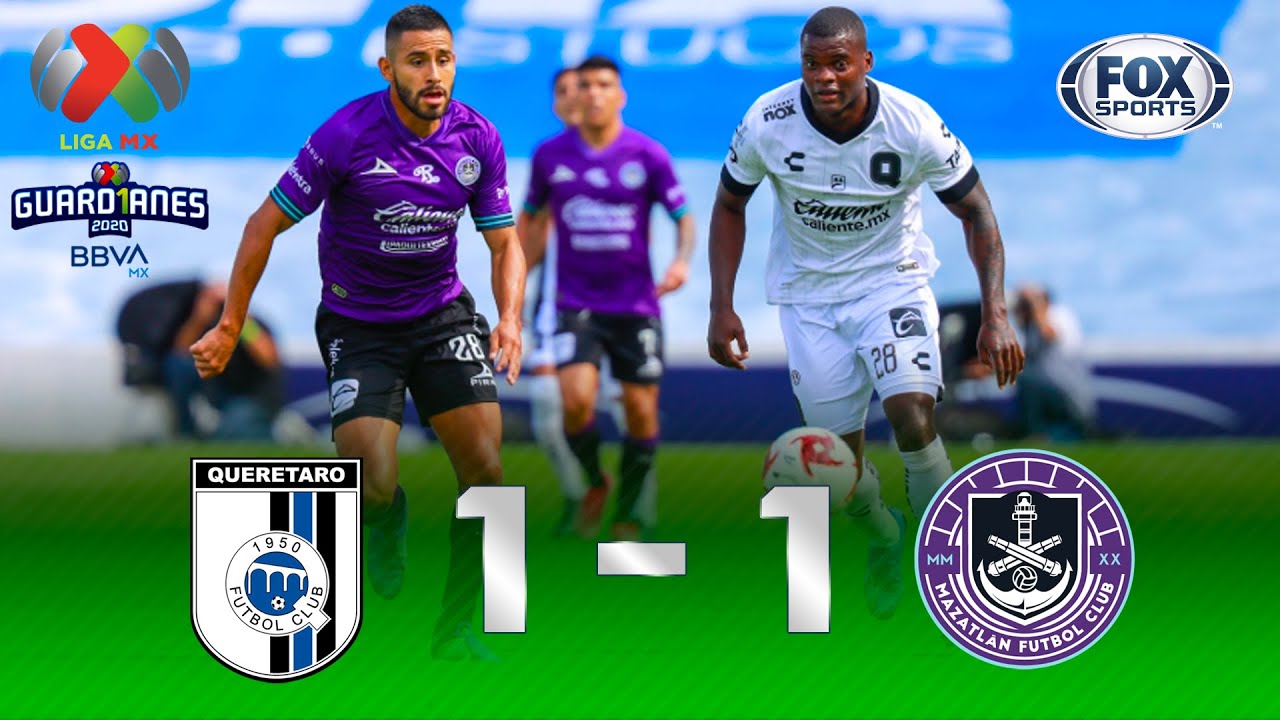 Resumen del Partido Querétaro vs Mazatlán FC (1-1) | Jornada 2 Liga MX Guard1anes 2020 ⚽