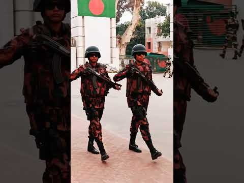 BGB Lady soldier parade 2025#bgb #benapol border