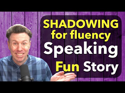 Fun SHADOWING English Speaking Practice with Story