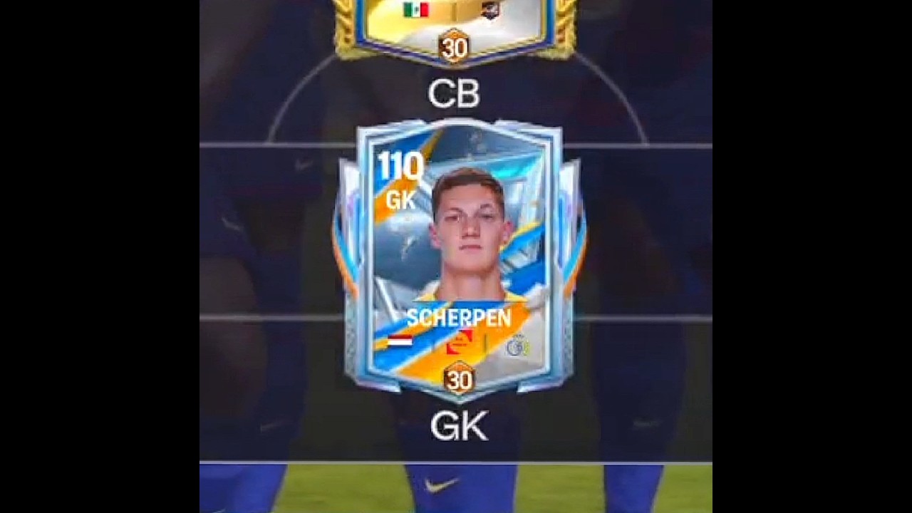 Tallest Goalkeeper 🧤 #fcmobile